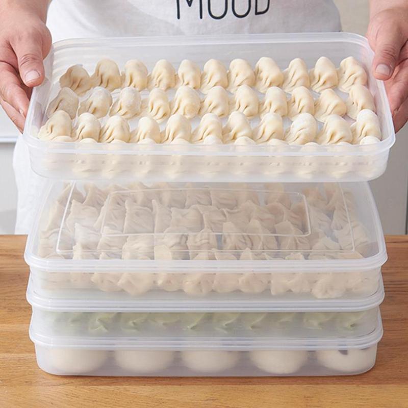 Food Storage Order - 투명 주방 보관함 냉장고 정리함 식품