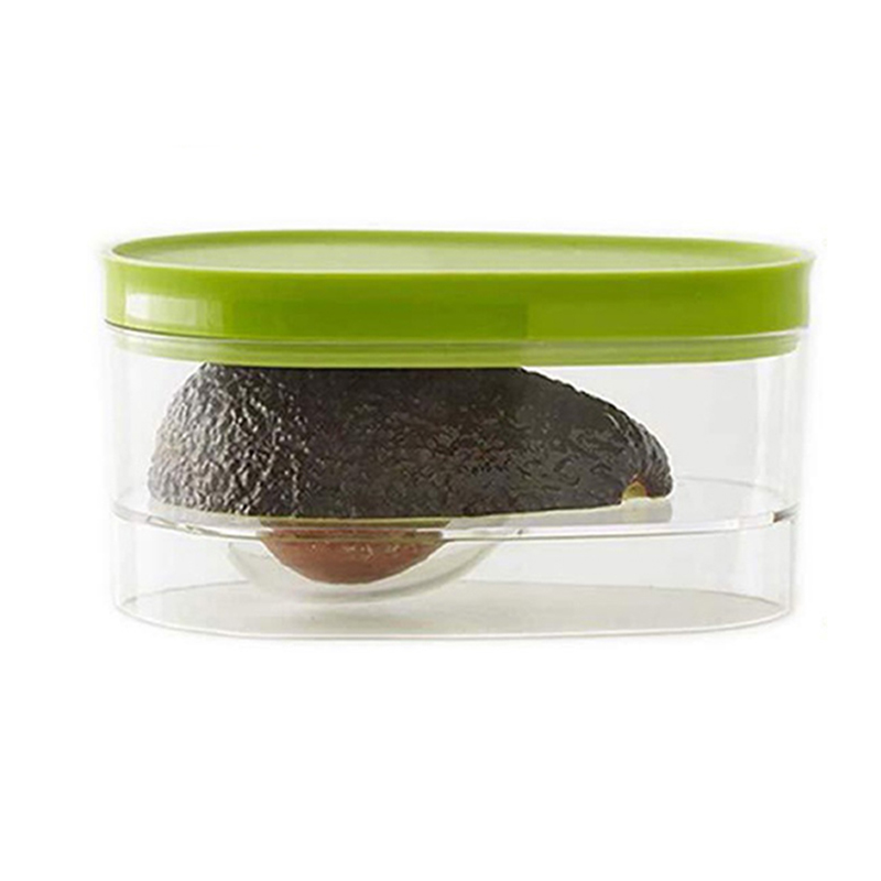 Food Storage Order - 아보카도 식품 보관함 공간 절약형 플라스틱
