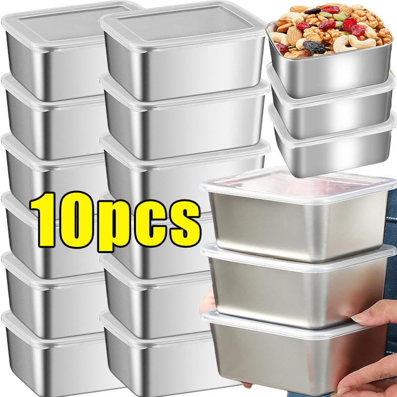 Food Storage Order - 스테인리스 스틸 식품 보관 용기