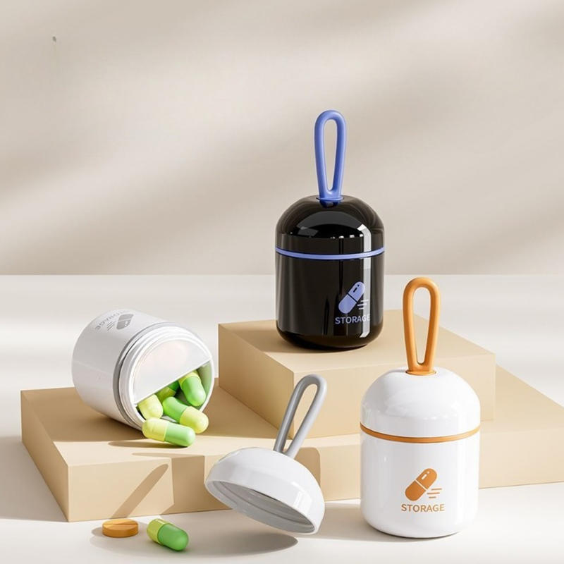 Food Storage Management - 미니 편리한 약 보관함, 밀폐형, 방습