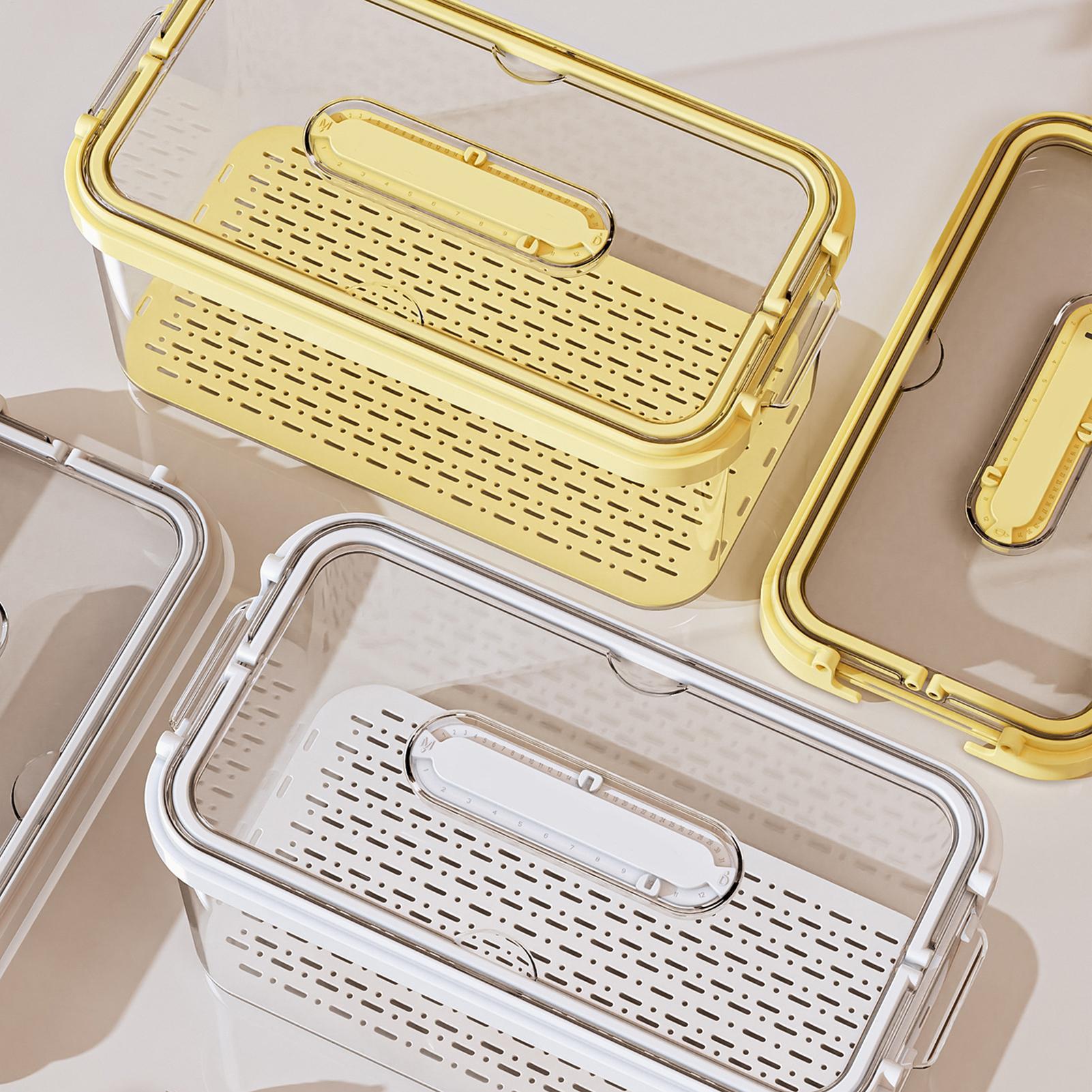 Food Storage Large Plastic Containers - 뚜껑이 있는 냉장고 식품 보관 용기