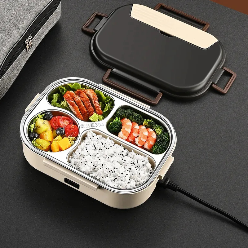 Food Storage To Keep Warm - 전기 가열 도시락 스테인리스 스틸 보온