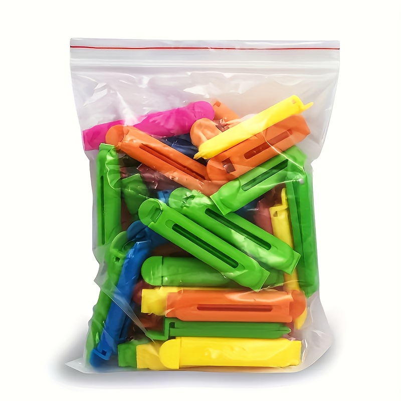 Food Storage Zip Lock Bags - 12개 휴대용 주방 보관 식품 스낵