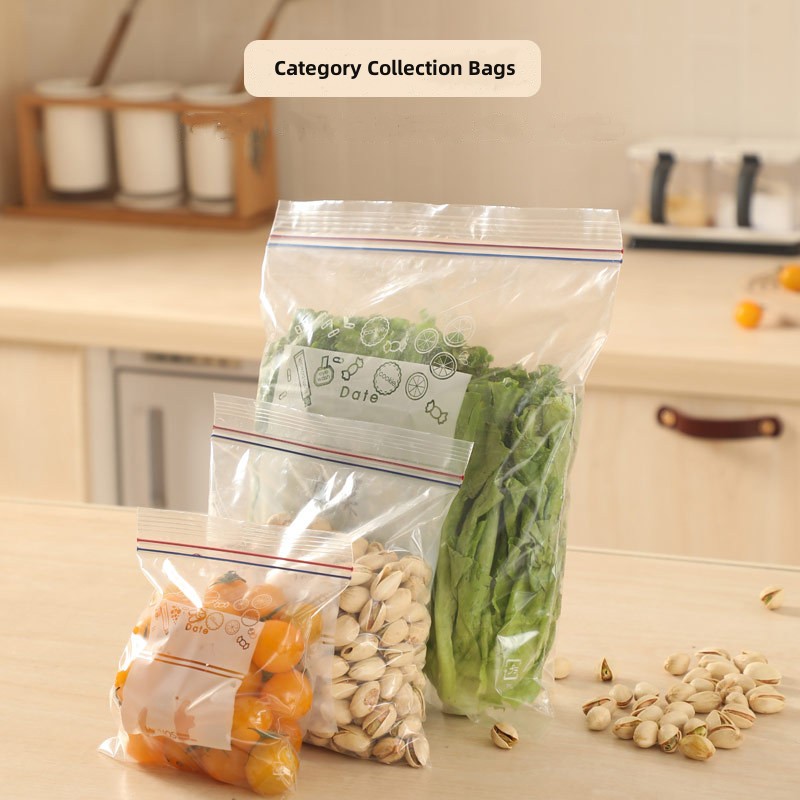 재사용 가능한 지퍼락 백 식품 등급 투명 보관 백 냉장 - Food Storage Zip Lock Bags 리뷰 및 가격