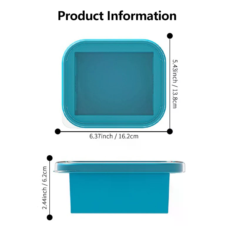실리콘 냉동 트레이 플라스틱 뚜껑 포함 냉동 용기 대형 - Food Storage Large Plastic Containers 리뷰 및 가격
