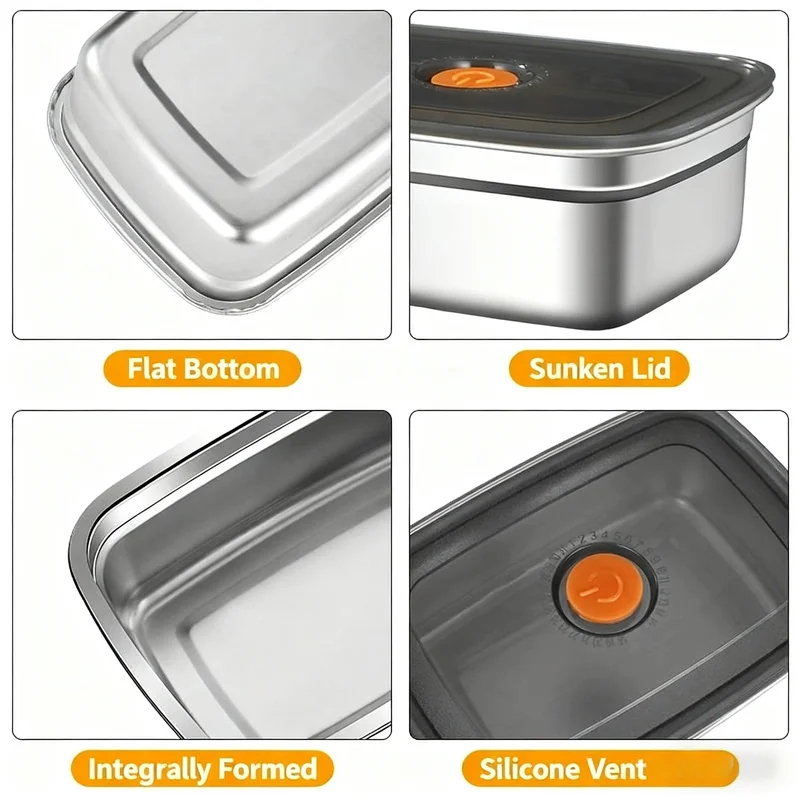 대용량 스테인리스 스틸 누수 방지 밀폐형 도시락통, 캠 - Food Storage Microwave Safe 리뷰 및 가격