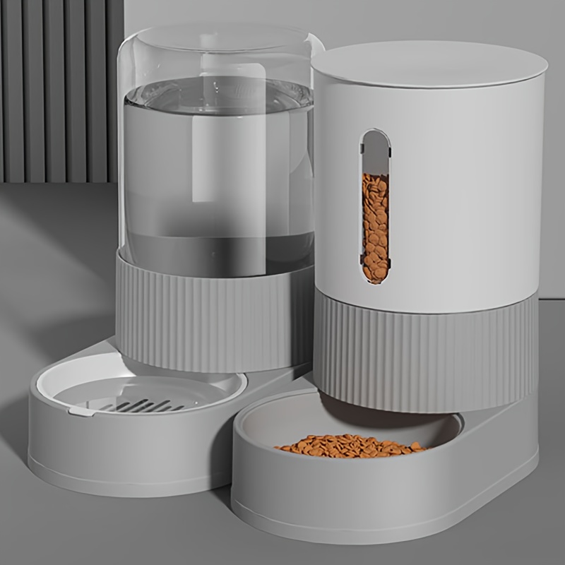 대용량 고양이 자동 급수기 고양이 사료 그릇 중력식 사 - Food Storage Large Plastic Containers 리뷰 및 가격