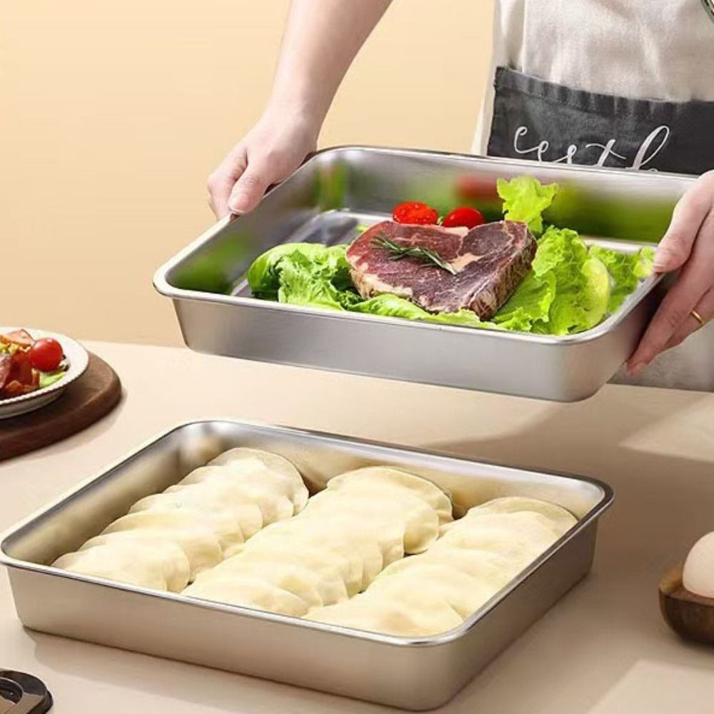 스테인리스 스틸 신선도 유지 용기 직사각형 논스틱 바닥 - Food Storage Containers Xl 리뷰 및 가격
