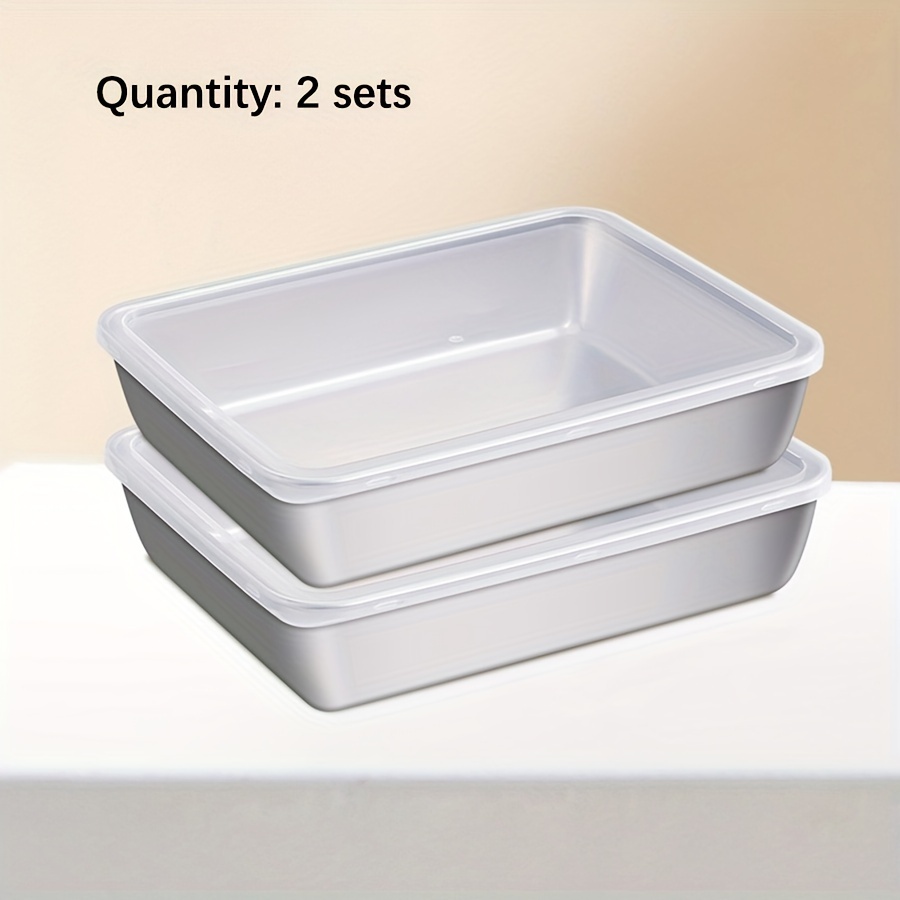 2피스 스테인리스 스틸 식품 보관 용기 세트(뚜껑 없음 - Food Storage Without Pantry 리뷰 및 가격