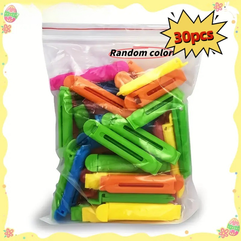 30개 다색 식품 밀봉 클립: 간식을 신선하고 건조하게 - Food Storage Zip Lock Bags 리뷰 및 가격