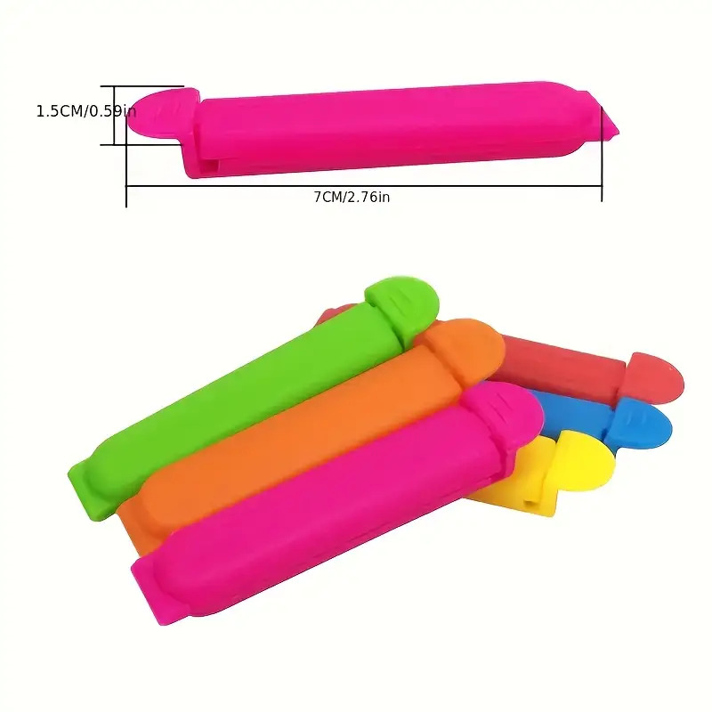 30개 다색 식품 밀봉 클립: 간식을 신선하고 건조하게 - Food Storage Zip Lock Bags 리뷰 및 가격