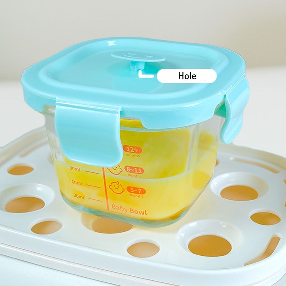 간편한 170ml 식품 보관 용기 냉동 유리 이유식 컵 - Food Storage Microwave Safe 리뷰 및 가격