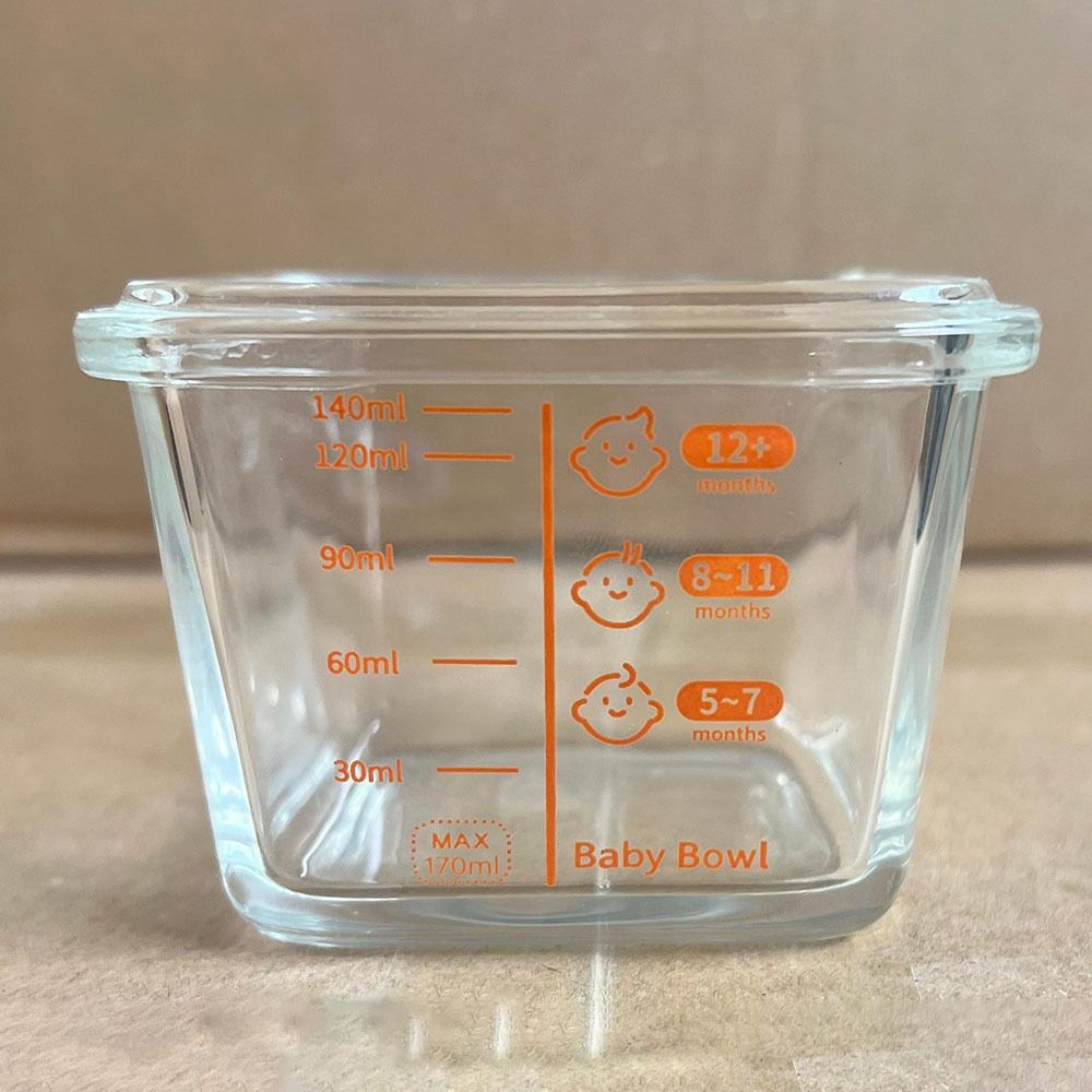 간편한 170ml 식품 보관 용기 냉동 유리 이유식 컵 - Food Storage Microwave Safe 리뷰 및 가격
