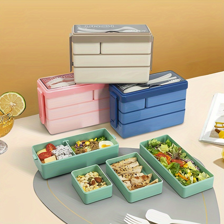 대용량 도시락 도시락, 멀티 레이어 식품 보관, 커트레 - Food Storage Large Plastic Containers 리뷰 및 가격