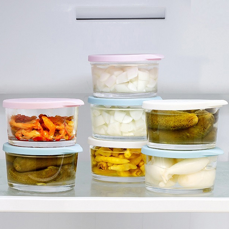 ● 전자레인지 사용 가능 원형 식품 보관 용기 고붕규산 - Food Storage Microwave Safe 리뷰 및 가격