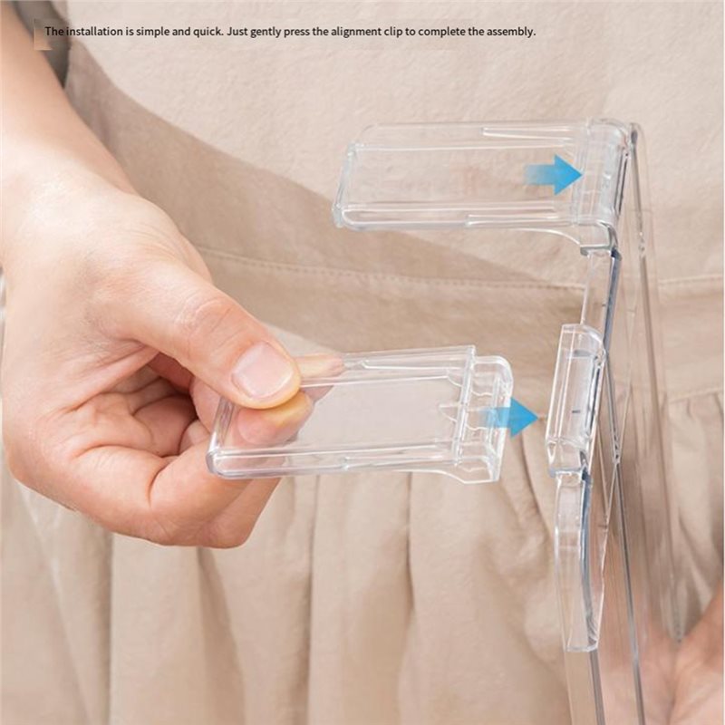 ABMR-스태커블 투명 냉장고 정리함, 2개입 주방 카 - Food Storage Management 리뷰 및 가격