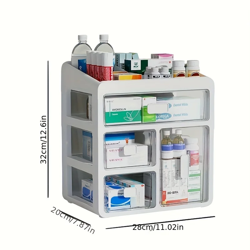 가정용 약장 1개, 가정용 약통, 서랍형 대용량 약품  - Food Storage Management 리뷰 및 가격