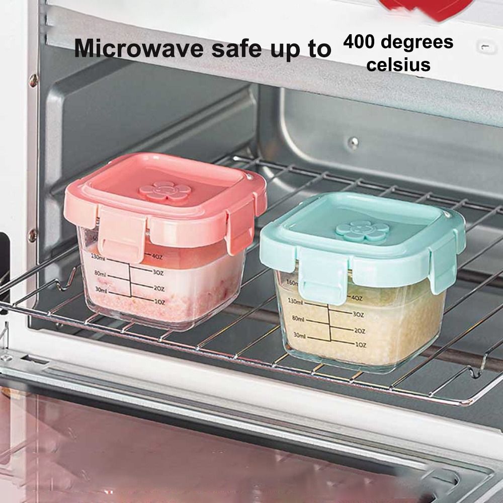 항아리 전자 레인지 안전 유아용 유리 식품 보관함, 냉 - Food Storage Microwave Safe 리뷰 및 가격