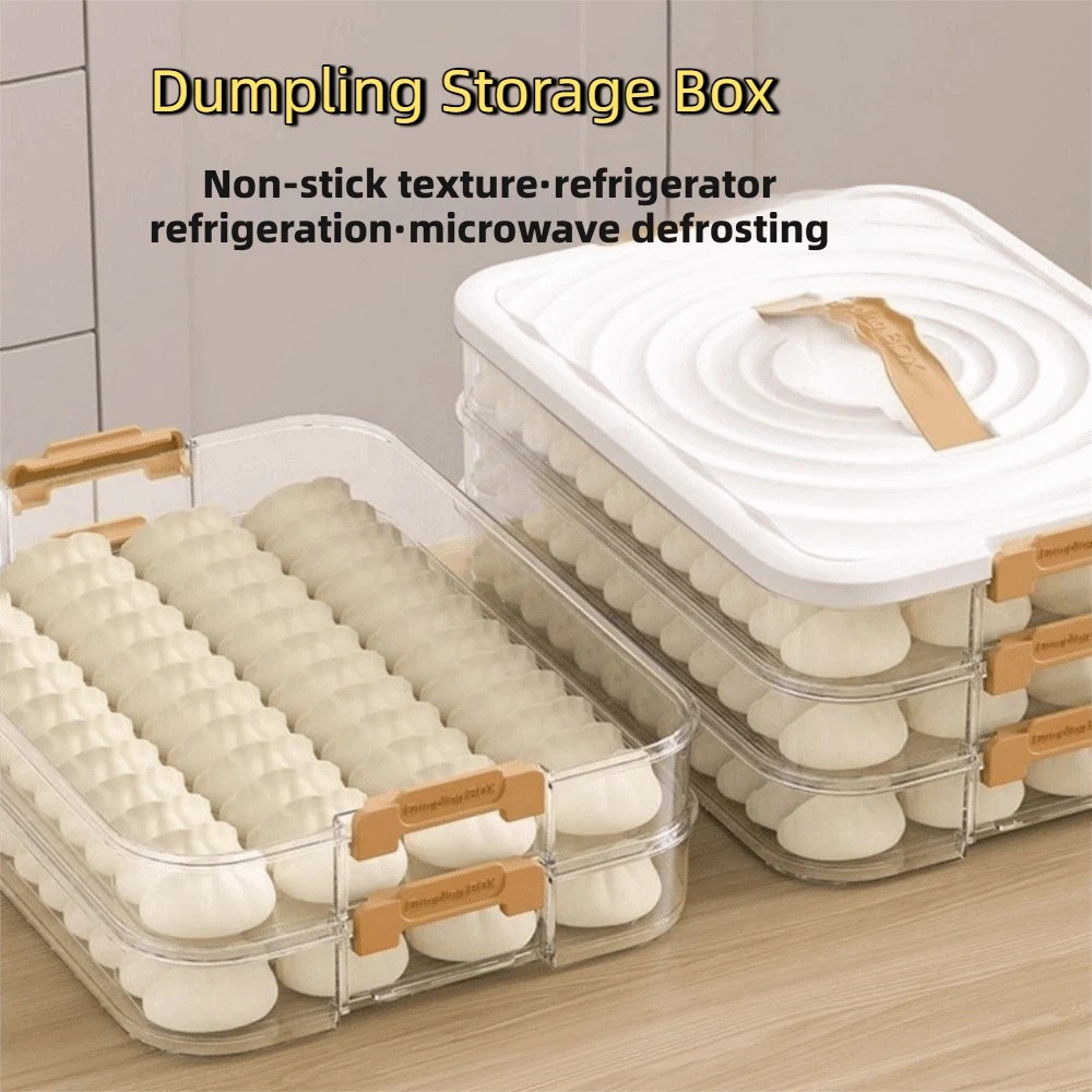 플라스틱 만두 보관함 다층 신선도 유지 식품 계란 냉동 - Food Storage Containers Xl 리뷰 및 가격