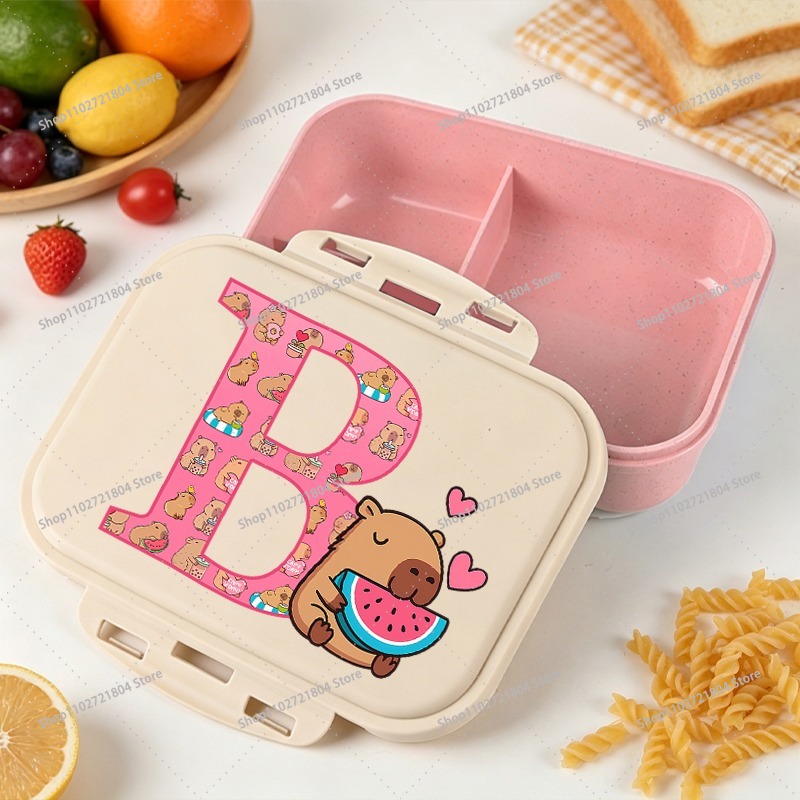 카피바라 대용량 도시락 가방 남아 여아용 애니메이션 만 - Food Storage Large Plastic Containers 리뷰 및 가격
