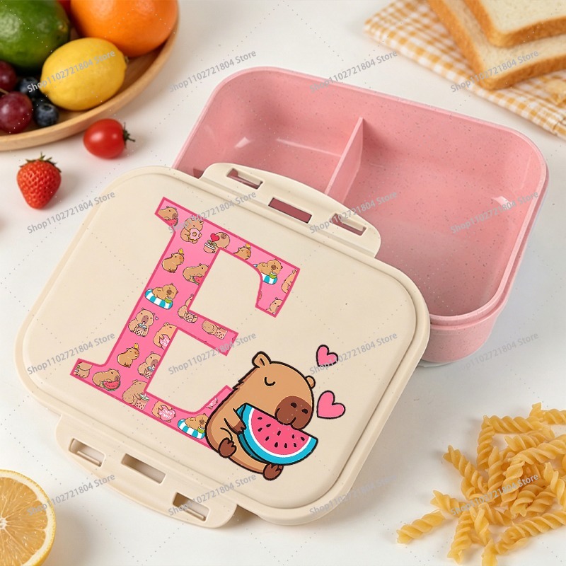 카피바라 대용량 도시락 가방 남아 여아용 애니메이션 만 - Food Storage Large Plastic Containers 리뷰 및 가격