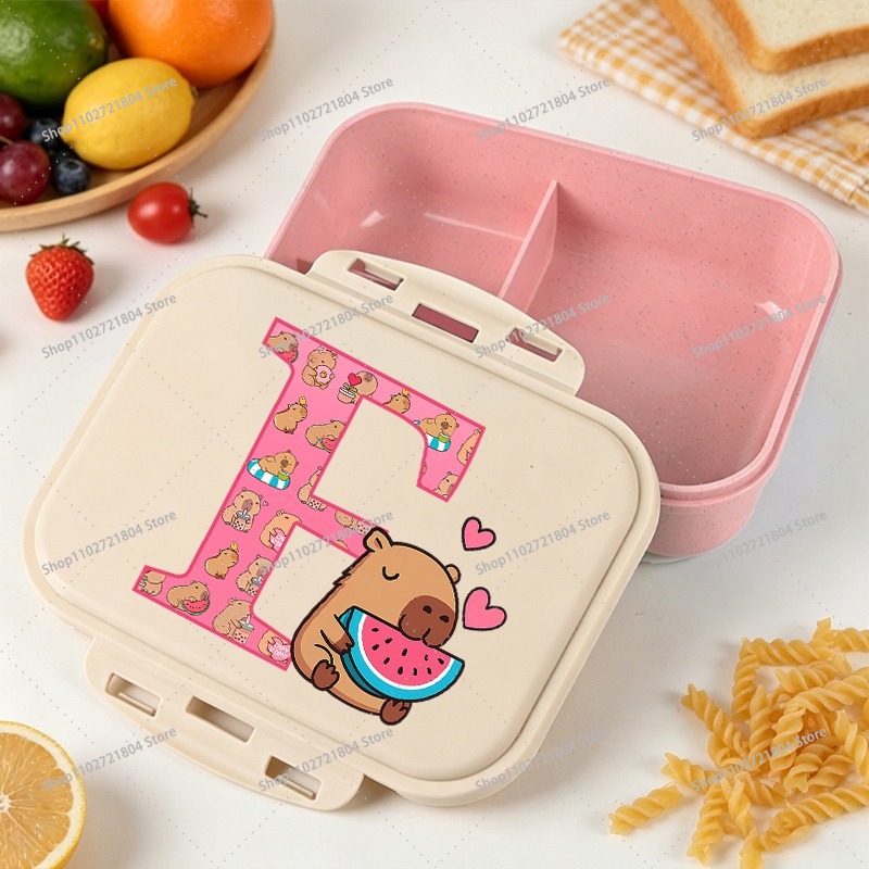 카피바라 대용량 도시락 가방 남아 여아용 애니메이션 만 - Food Storage Large Plastic Containers 리뷰 및 가격