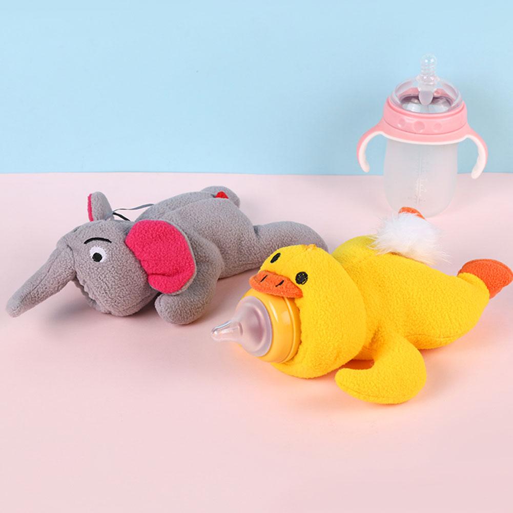 오리 우유 젖병 파우치 커버 장난감, 귀여운 봉제 토끼 - Food Storage To Keep Warm 리뷰 및 가격