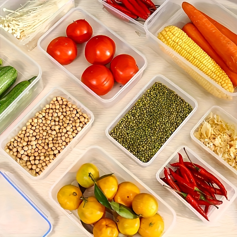 8Pcs 용기 4개 뚜껑 4개 세트 주방 밀폐용기 플라 - Food Storage Order 리뷰 및 가격