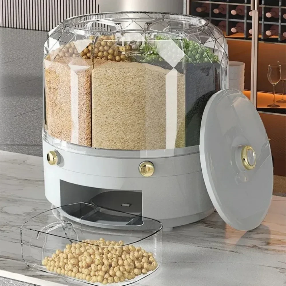 식품 등급 회전식 곡물 디스펜서 대용량 쌀 보관함 서랍 - Food Storage Large Plastic Containers 리뷰 및 가격