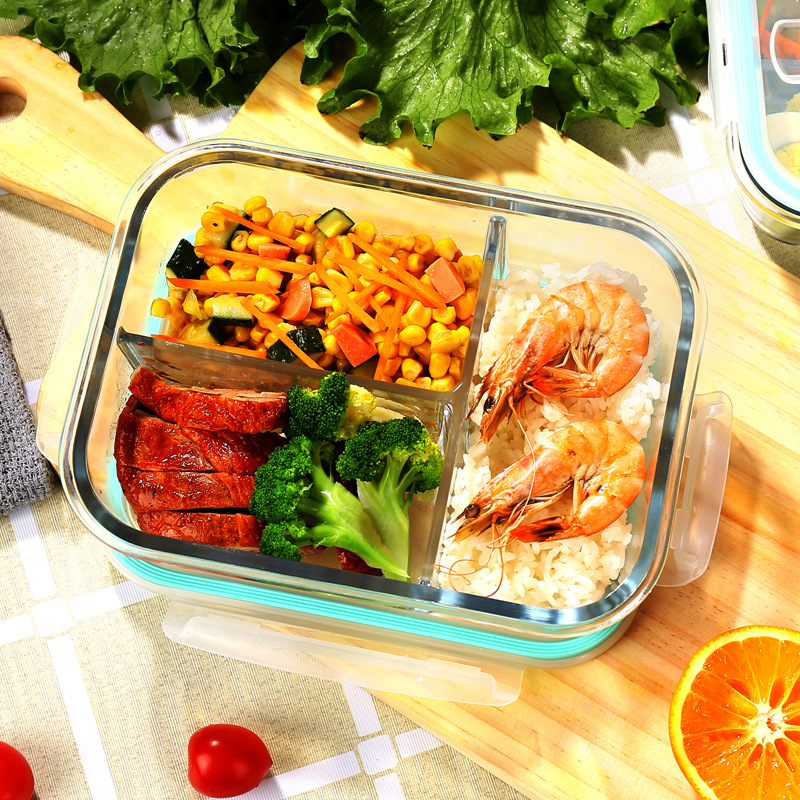 유리 신선도 유지 용기 고붕규산염 내열 전자레인지 도시 - Food Storage Order 리뷰 및 가격