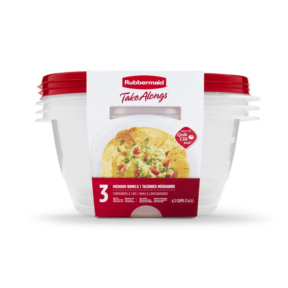 뚜껑이 있는 대형 원형 식품 보관 용기, 3개 세트,  - Food Storage Large Plastic Containers 리뷰 및 가격