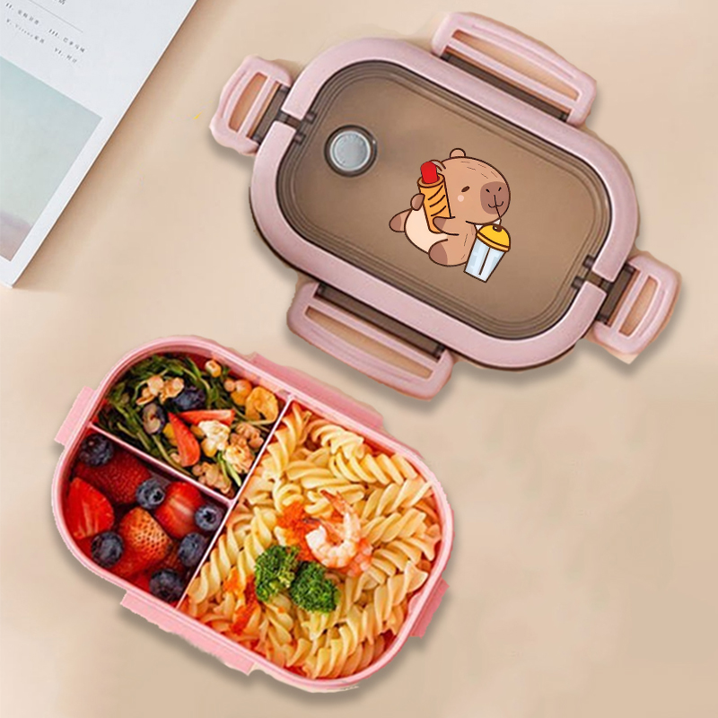 Capybara 도시락 상자 애니메이션 동물 인쇄 식품 - Food Storage Order 리뷰 및 가격
