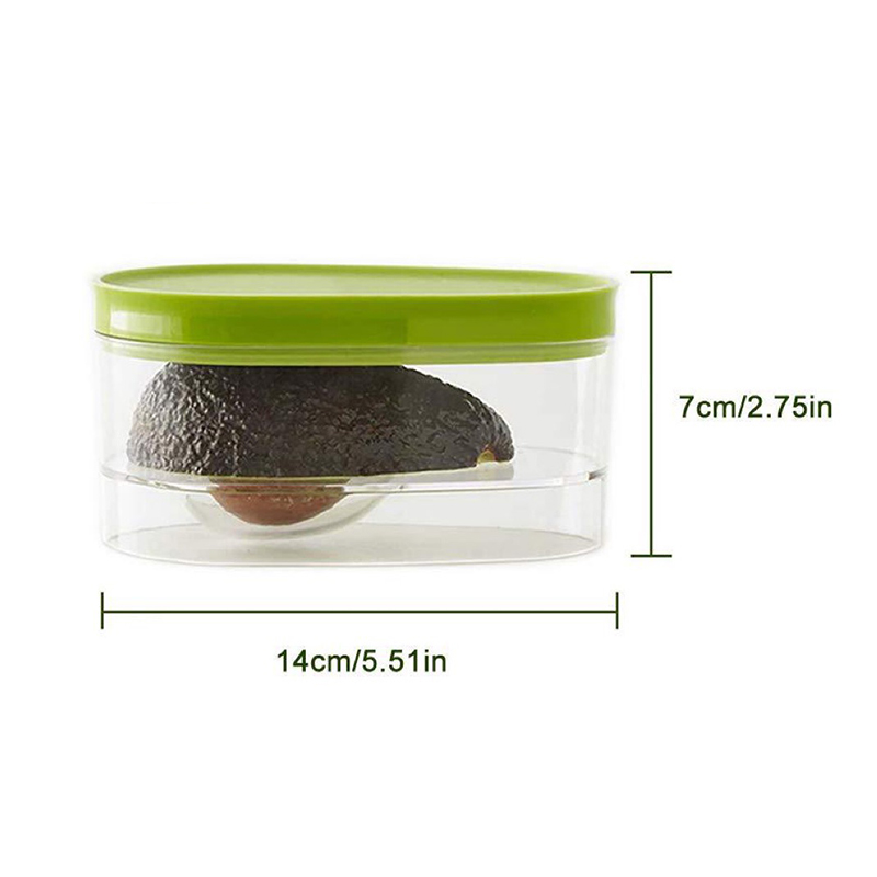 아보카도 식품 보관함 공간 절약형 플라스틱 과일 용기  - Food Storage Order 리뷰 및 가격
