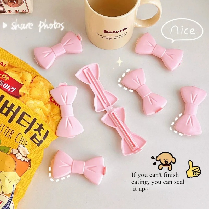 5PCS Kawaii 식품 밀봉 클립 - 주방 보관용  - Food Storage Zip Lock Bags 리뷰 및 가격