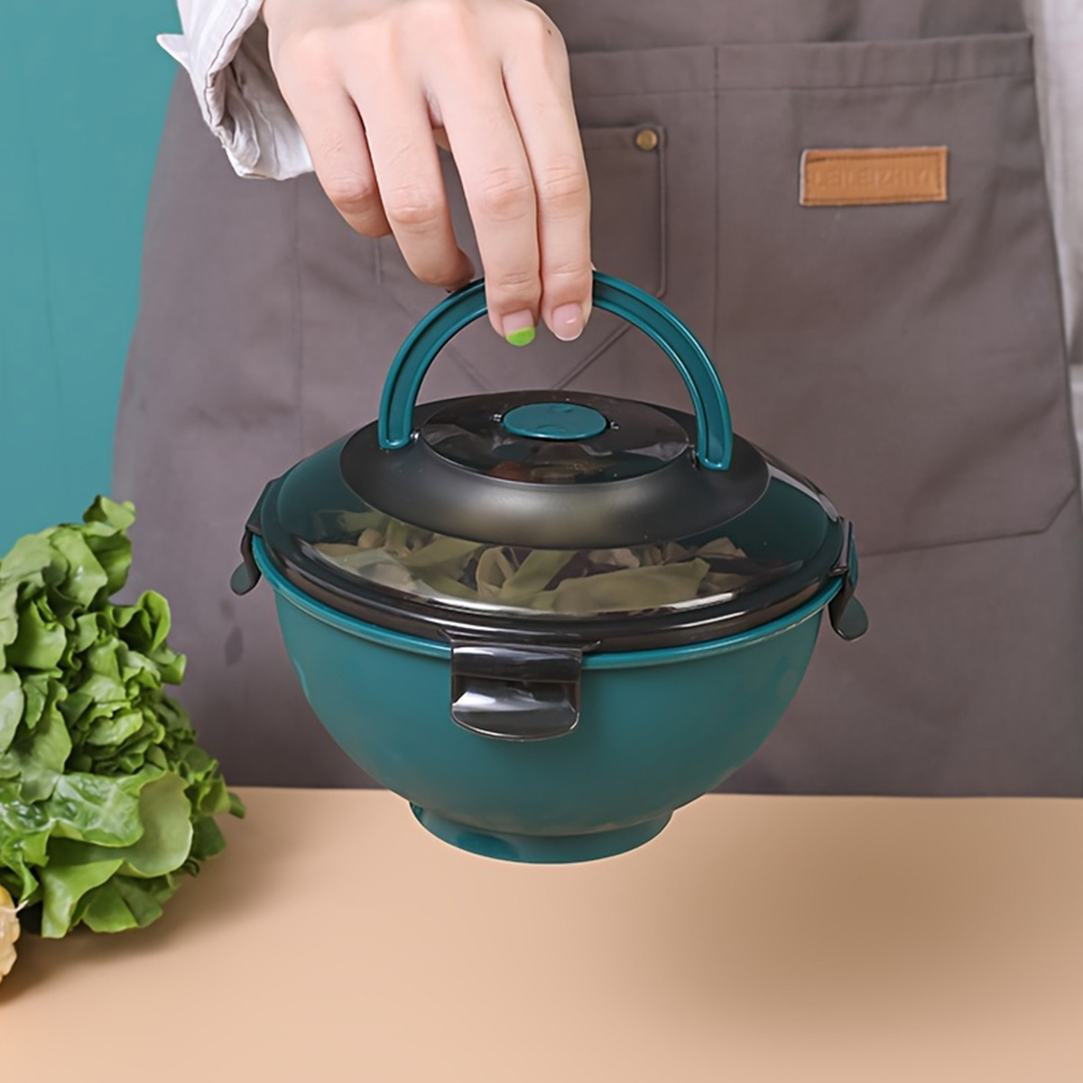 휴대용 샐러드 국수 수프 그릇, 새지 않는 도시락, 아 - Food Storage Microwave Safe 리뷰 및 가격