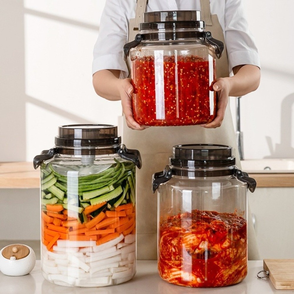대용량 피클병(뚜껑 포함) 식품 등급 밀폐형 보관 용기 - Food Storage Containers Xl 리뷰 및 가격