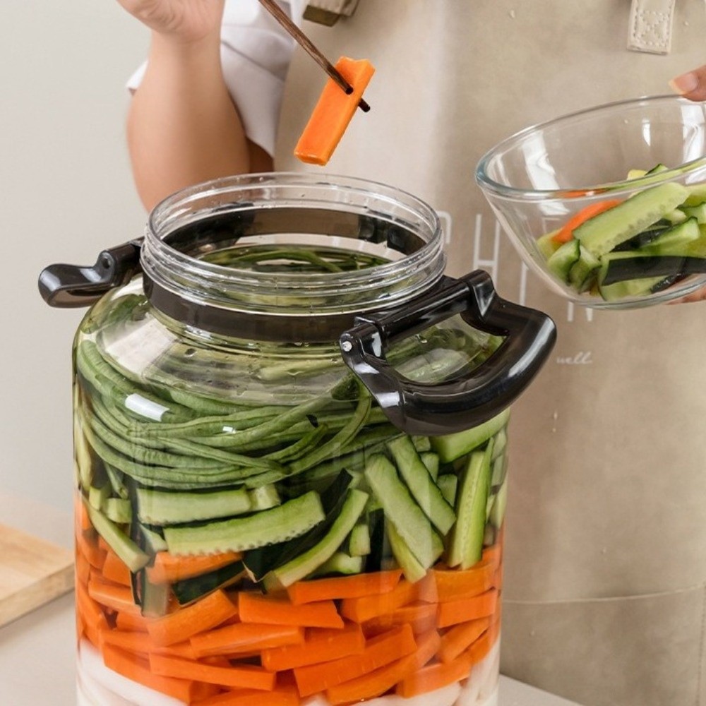 대용량 피클병(뚜껑 포함) 식품 등급 밀폐형 보관 용기 - Food Storage Containers Xl 리뷰 및 가격