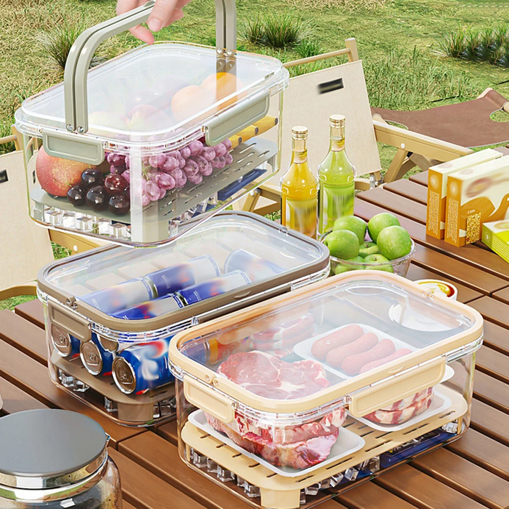 휴대용 식품 저장 용기 야외 피크닉 캠핑 사용을위한 배 - Food Storage Large Plastic Containers 리뷰 및 가격