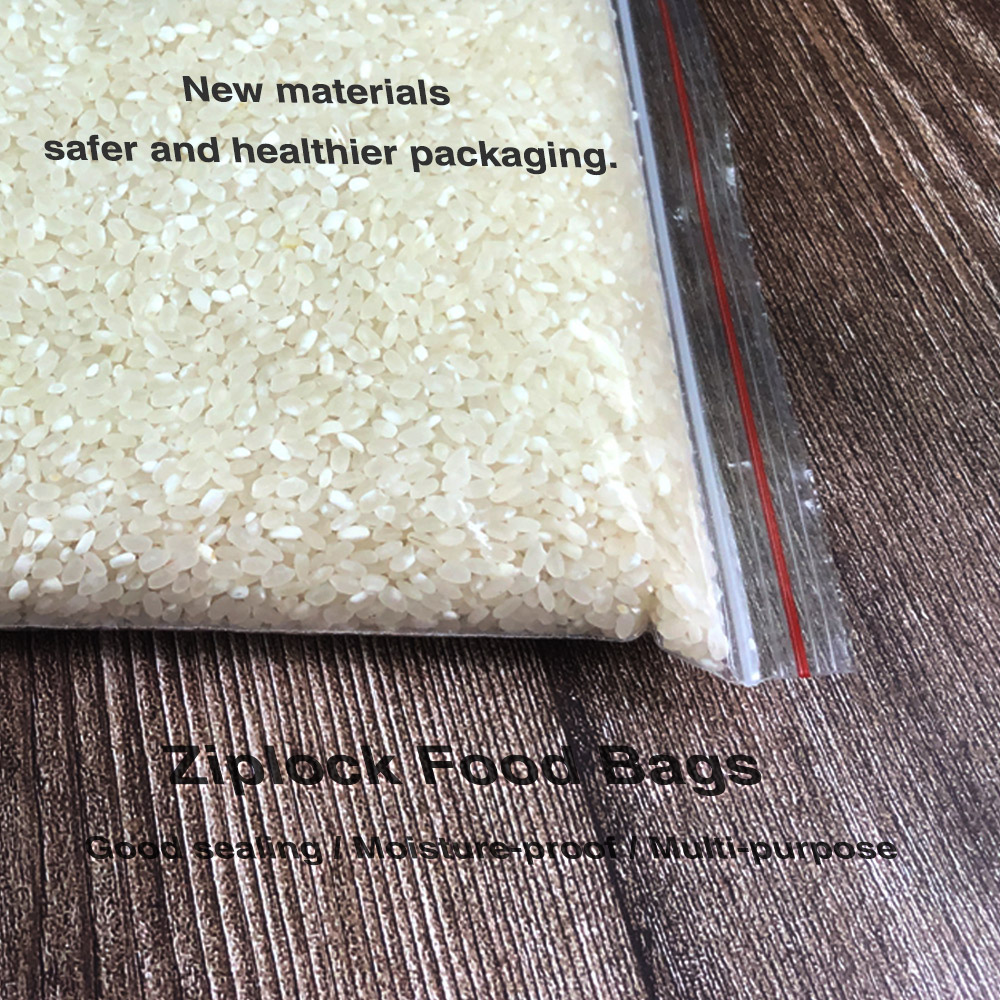 100 개/갑 Resealable 지퍼 잠금 가방 셀프 - Food Storage Zip Lock Bags 리뷰 및 가격