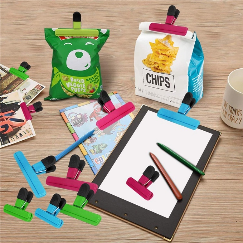 3-12PCS 다목적 씰링 클립 내구성있는 주방 스낵  - Food Storage Zip Lock Bags 리뷰 및 가격
