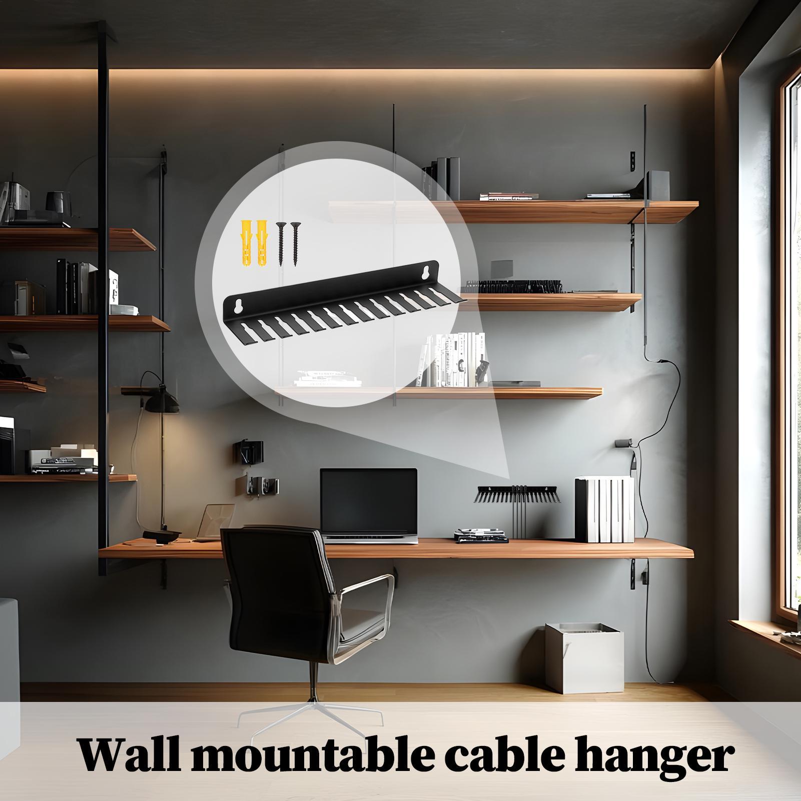 코드 정리 홀더 13 슬롯 스틸 데이터 케이블 정리 랙 - Food Storage Management 리뷰 및 가격