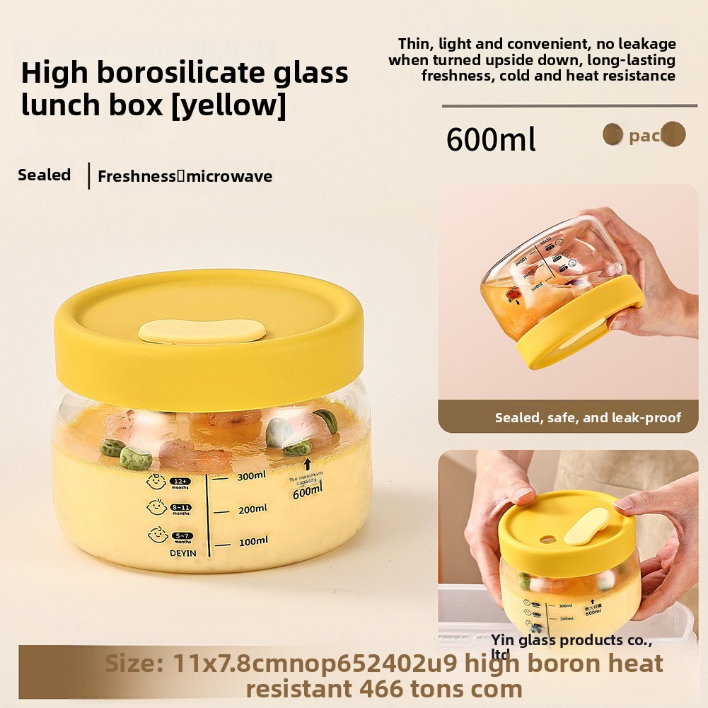 유리 식품 보관 용기 밀폐 누출 방지 식품 그릇 도시락 - Food Storage Microwave Safe 리뷰 및 가격