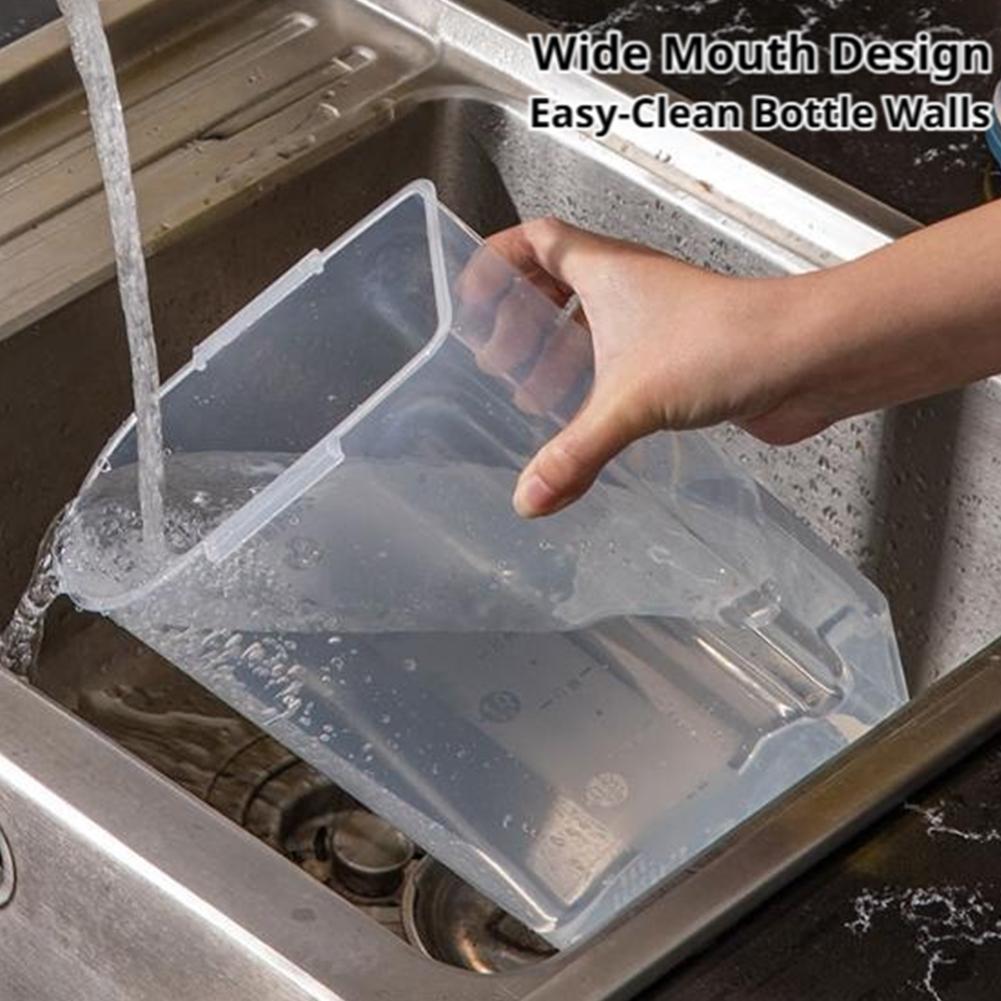 플라스틱 애완동물 사료 보관 용기 (계량컵 포함) 내구 - Food Storage Large Plastic Containers 리뷰 및 가격