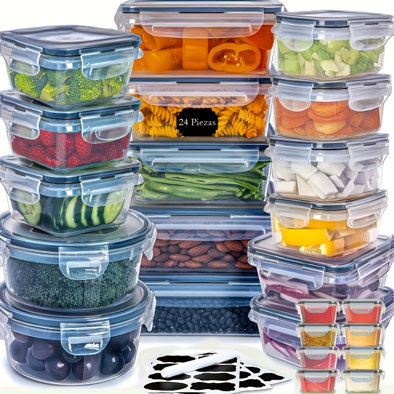 48개 BPA 프리 식품 보관 세트 – 주방, 식료품  - Food Storage Order 리뷰 및 가격