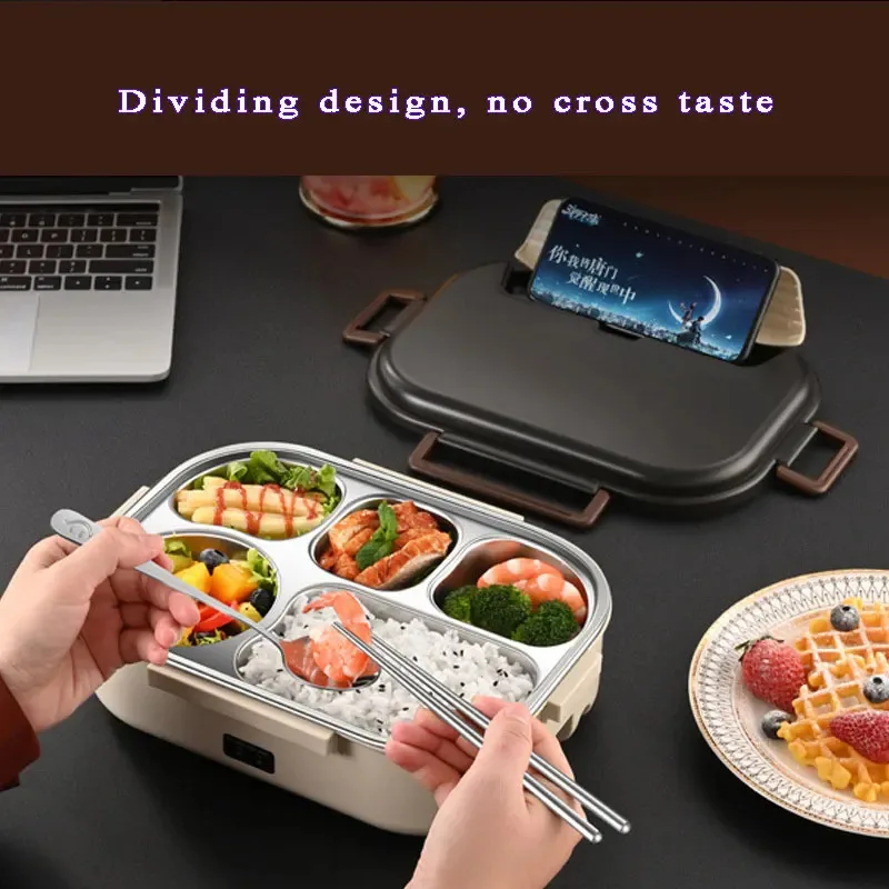 전기 가열 도시락 스테인리스 스틸 보온 도시락 가정용  - Food Storage To Keep Warm 리뷰 및 가격